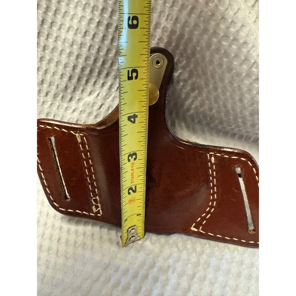 Triple K 420 Secret Agent Holster RH 420-5 S&W 945 Brown Leather Snap